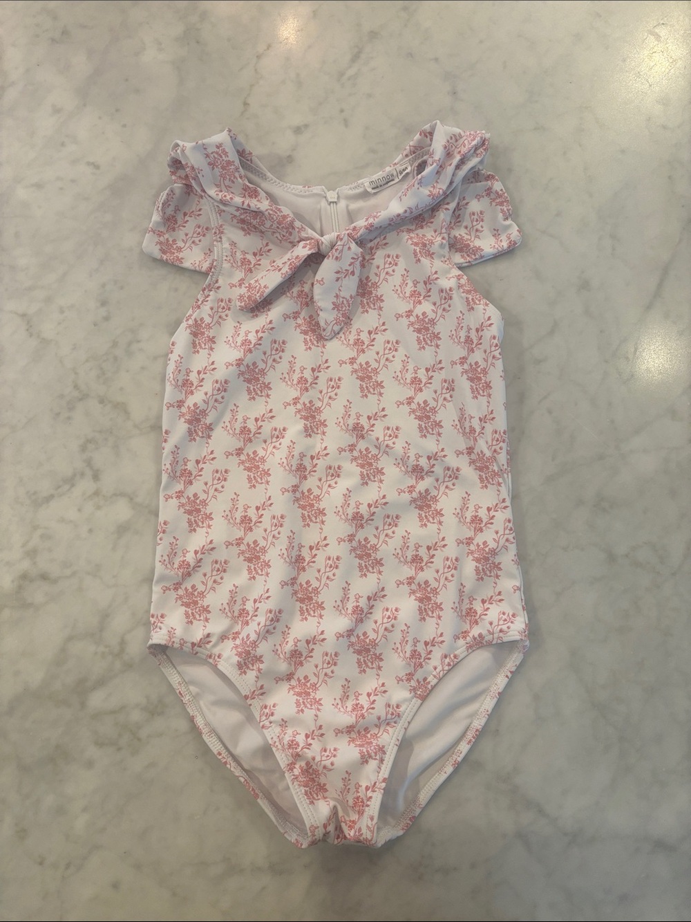 Minnow Swim girls 9/10 floral one piece